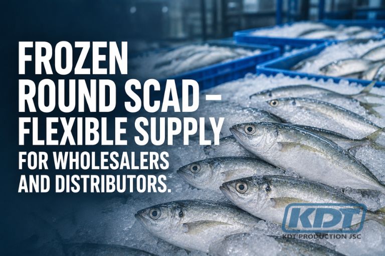 Frozen Round Scad – Flexible Supply for Wholesalers and Distributors