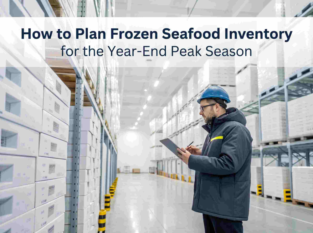 How to Plan Frozen Seafood Inventory for the Year-End Peak Season