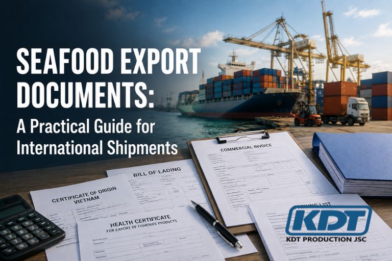 Seafood Export Documents: A Practical Guide for International Shipments