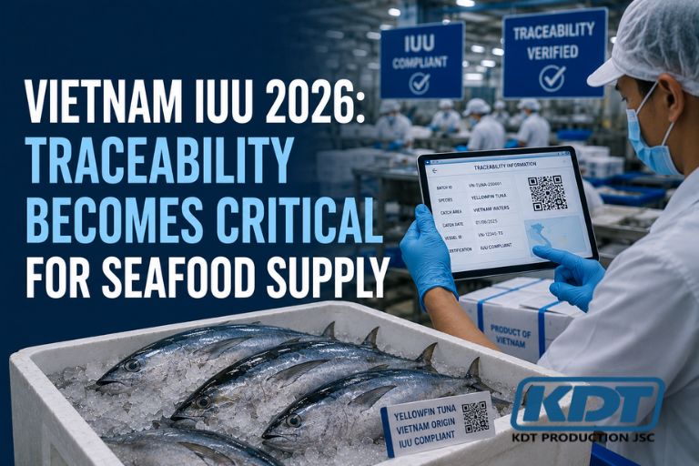 Vietnam IUU 2026: Traceability Becomes Critical for Seafood Supply