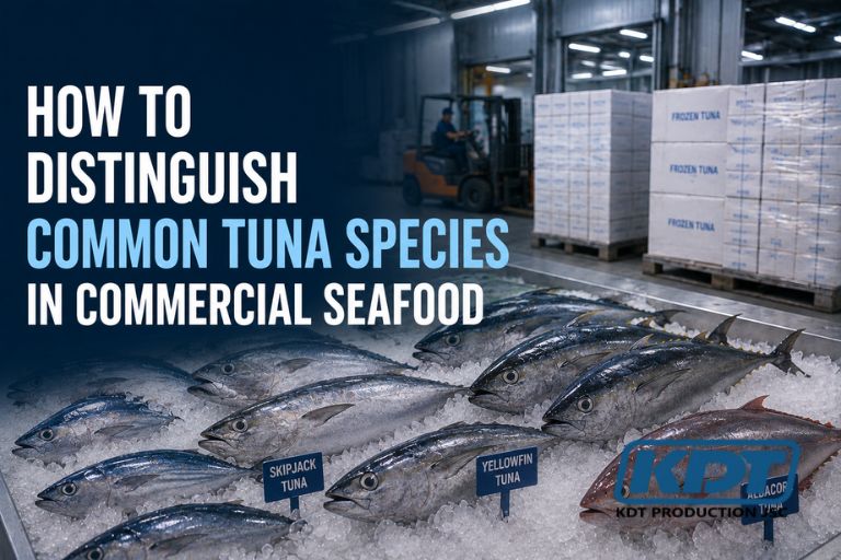 How to Distinguish Common Tuna Species in Commercial Seafood
