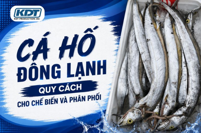 Frozen Ribbonfish Specifications for Processing and Distribution