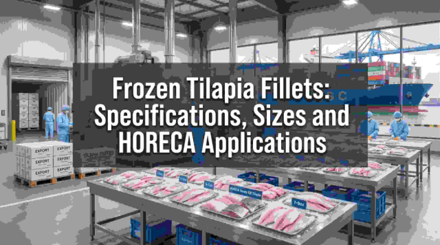 Frozen Tilapia Fillets: Specifications, Sizes and HORECA Applications