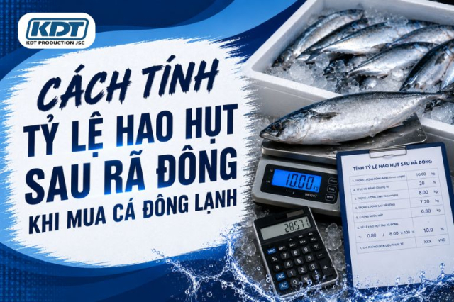 How to Calculate Thawing Loss When Buying Frozen Fish