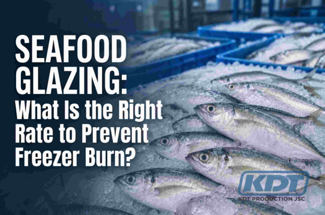 Seafood Glazing: What Is the Right Rate to Prevent Freezer Burn?