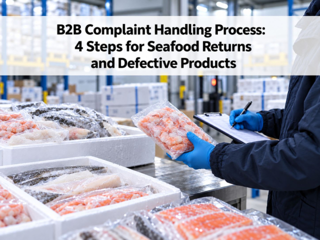 B2B Complaint Handling Process: 4 Steps for Seafood Returns and Defective Products