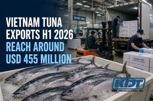 Vietnam Tuna Exports H1 2026 Reach Around USD 455 Million